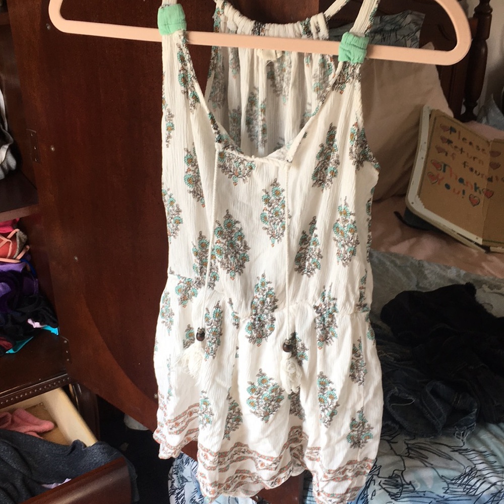 Taylor & Sage White Romper